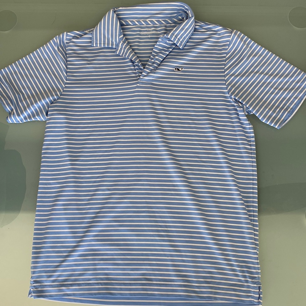 VV golf polo micro fiber boys large